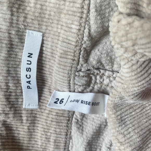 Low rise boot cut corduroy jeans - Picture 6 of 9